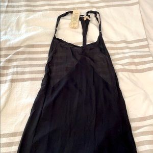 Mila sheer maxi dress